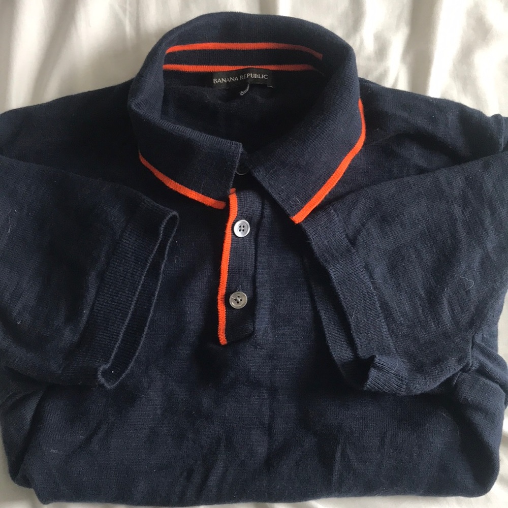 NEW Banana Republic slim fit polo